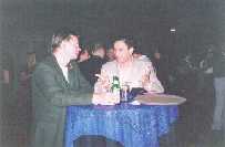 With Chairman of Iona Technologies - 
        Dr. Chris Horn.